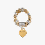 Heart Double Stretchy Ring