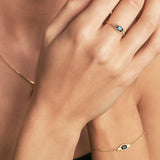Maeve London Blue Topaz Ring
