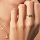 Maeve Sky Blue Topaz Ring