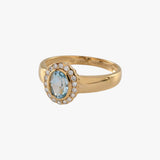 Stella Sky Blue Topaz Ring
