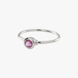 Pink Sapphire Fine Ring