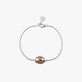 Oval Pendant Belcher Bracelet