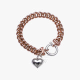 Small Mama Bracelet with Puffy Heart