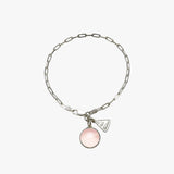 Rose Quartz Round Bracelet