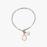 Rose Quartz Oval Bracelet