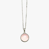Rose Quartz Round Necklace