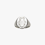 Scarab Beetle Signet Ring