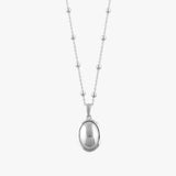 Oval Pendant Necklace