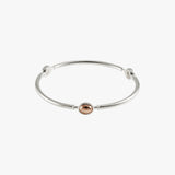 Oval Charm Bangle