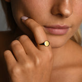 Plain Signet Ring (9mm)