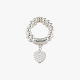 VT Liebe Heart Stretchy Ring