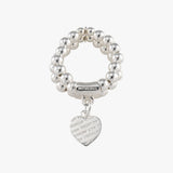 VT Liebe Heart Stretchy Ring