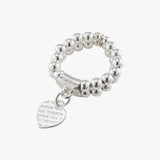 VT Liebe Heart Stretchy Ring