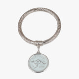 Penny Token Twisted Golf Bangle