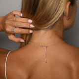 Adjustable Box Chain Necklace with VT Disc