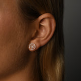 Silver Tree of Life Studs