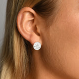 Tiny Token Stud Earrings