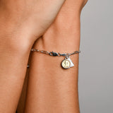 Micro Coin Clip Chain Bracelet