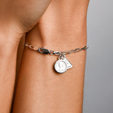 Micro Coin Clip Chain Bracelet
