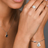 Micro Coin Clip Chain Bracelet