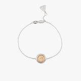 Fine Belcher Micro Coin Bracelet