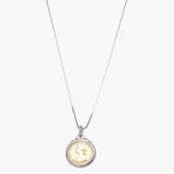 Adjustable necklace with mini coin