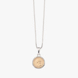 Micro Coin Box Chain Necklace