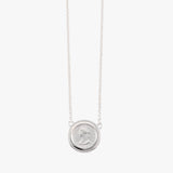 Fixed Micro Coin Necklace