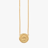 Fixed Micro Coin Necklace