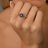 Evil Eye Ring (8mm)