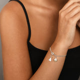 Pearl & Cross Bracelet