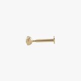 Colette Flat Back Lab Diamond Stud