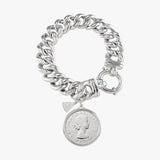 Medium Mama Bolt Bracelet with Florin
