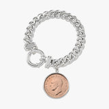 Small Mama Half Penny Bracelet