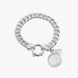 Small Mama Bracelet with Token Coin