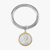 Golf Bangle with (1966) 50c coin