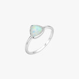 Czelline Opal Trillion Fine Ring
