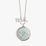 Penny Token Ball Chain Necklace