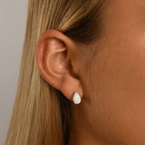Pear Shaped Czelline Opal Studs