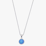 Round Czelline Opal Ball Chain Necklace