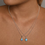 Round Czelline Opal Ball Chain Necklace