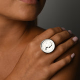 Shilling Coin Ring