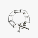 Rectangle Link Toggle Bracelet