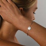Mini coin & bar bracelet