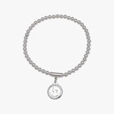 Stretchy bracelet with mini coin