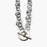 Circle Link Toggle Necklace