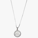 Adjustable necklace with mini coin