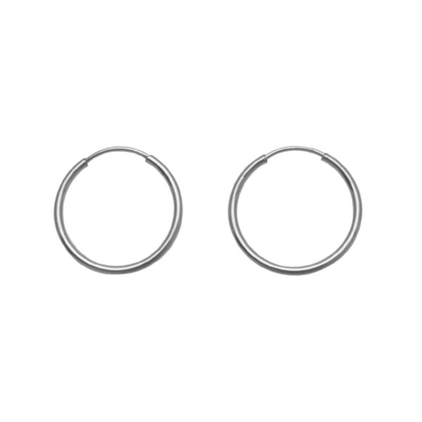 Superfine hoop earrings (20mm) - Von Treskow