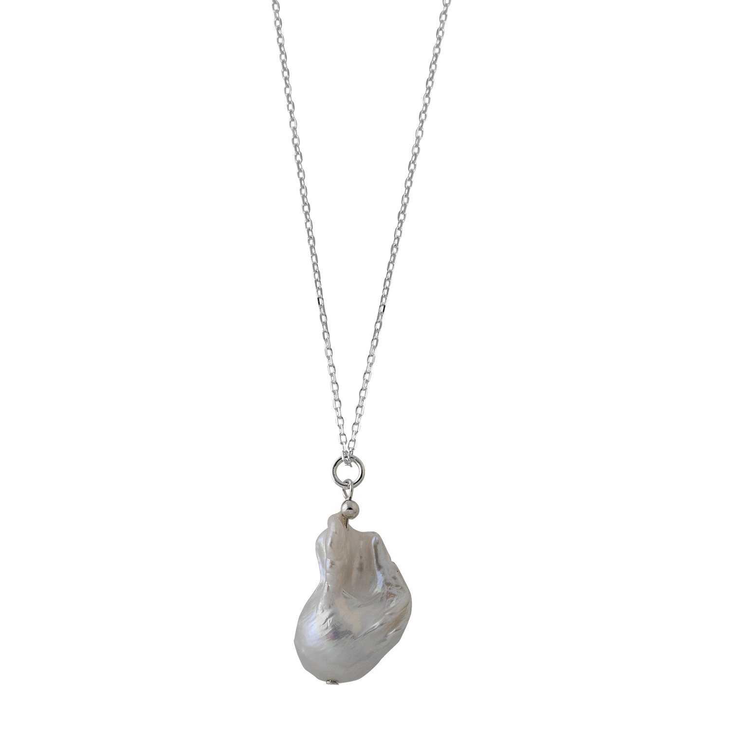Adjustable necklace with baroque pearl - Von Treskow