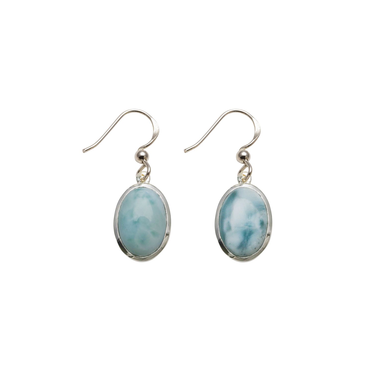 Larimar deals earrings studs